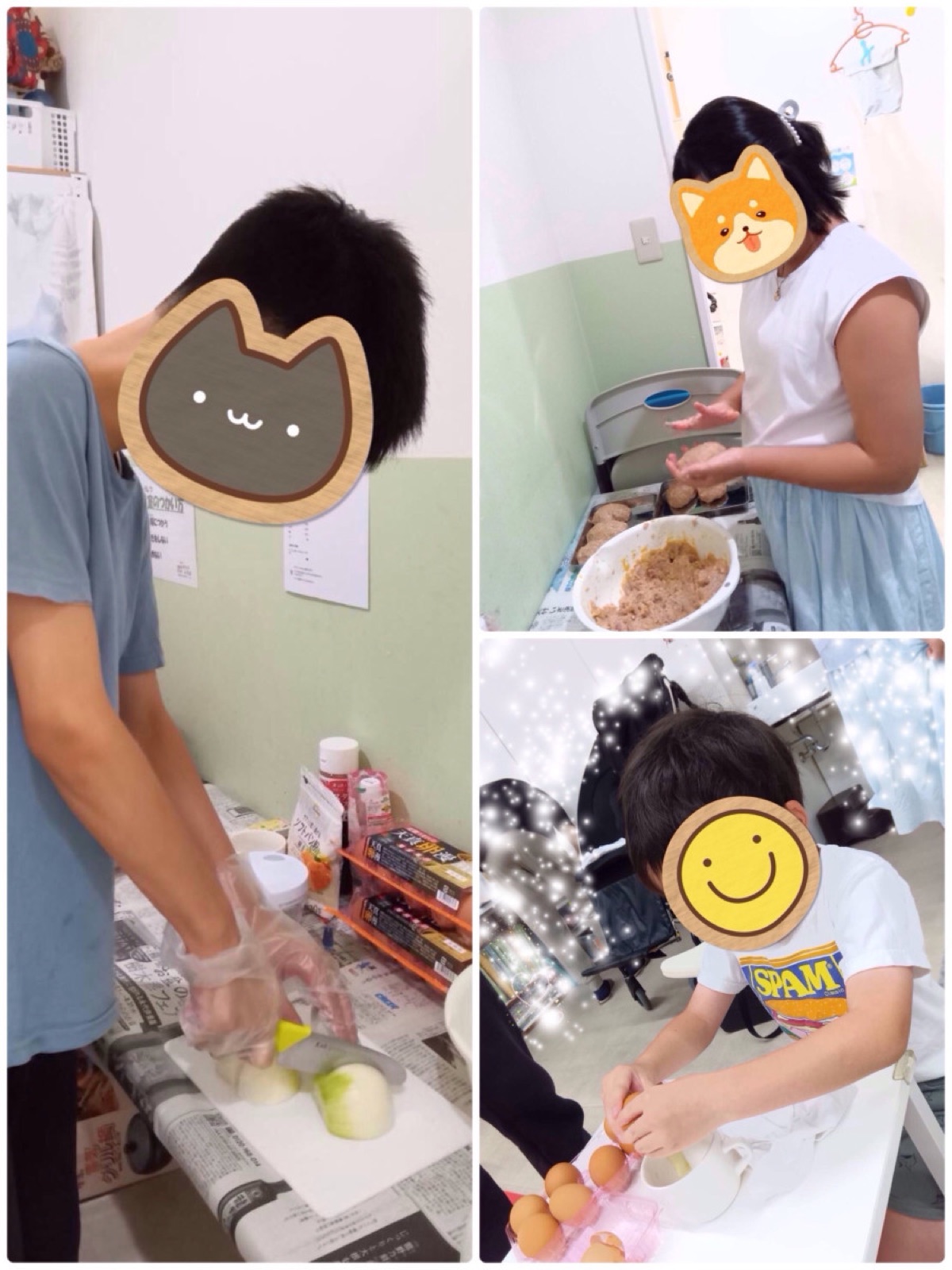 クッキング ロコモコ（まなびふたば）